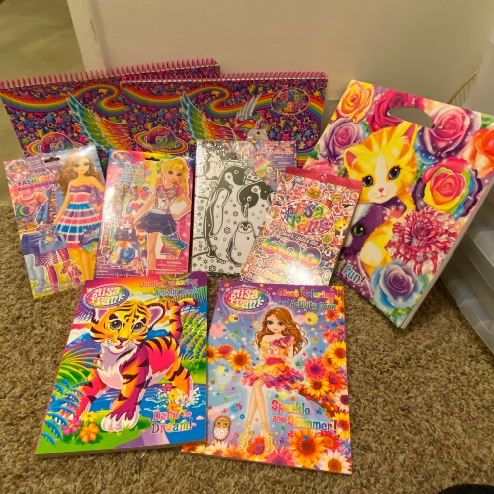 Lisa Frank Coloring Bundle